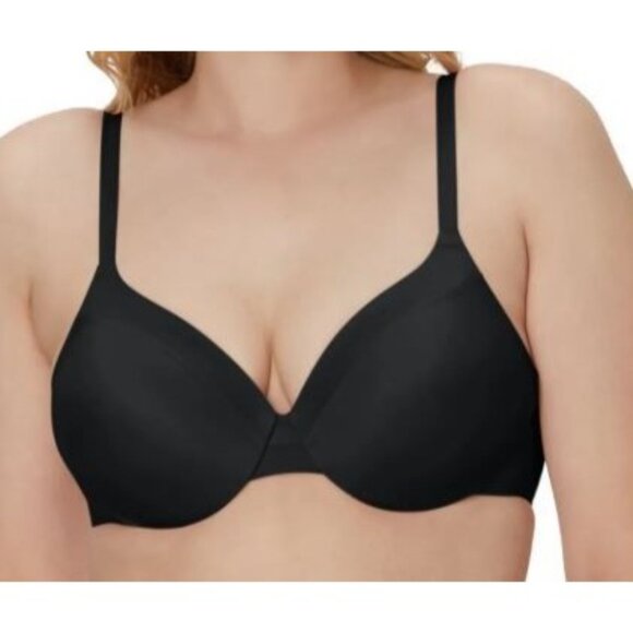 Maidenform Everyday Full Coverage Underwire T-Shirt Bra 09436 Black Size 34C - Picture 2 of 12